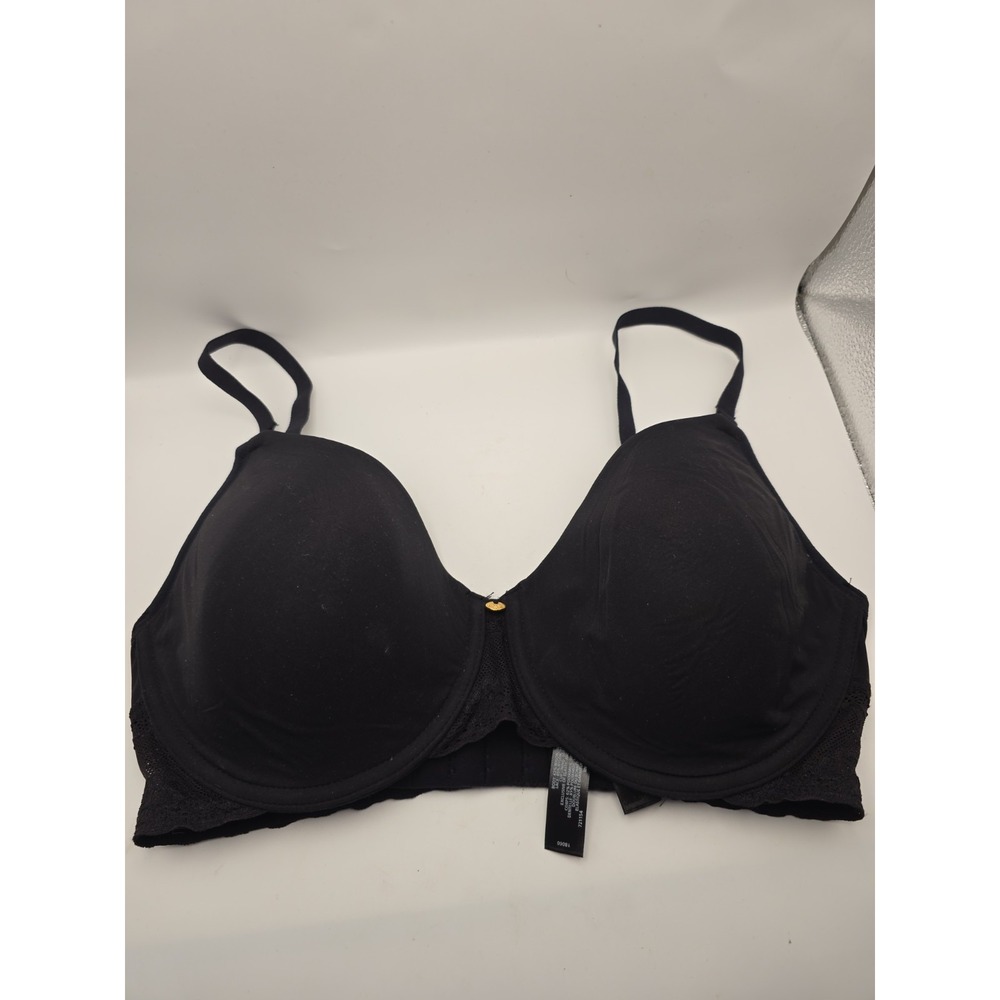 Natori Women's Bliss Perfection Underwire Contour T Shirt Bra Black 34DD 721154